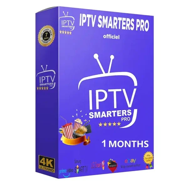 Best Iptv smarters Gold Subscription 1 Months After Sales Service 1 Months